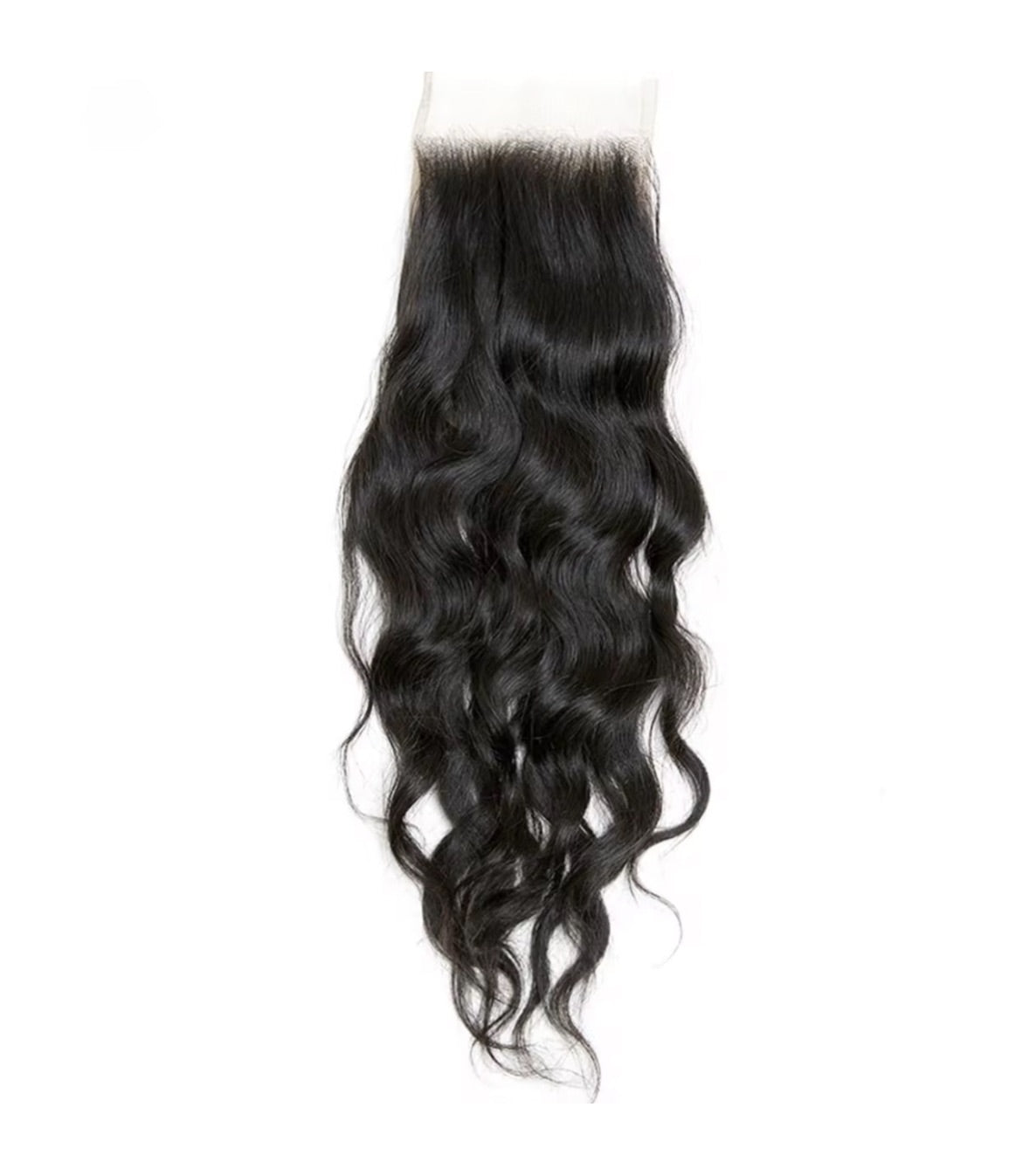 Raw Indian Wavy 4x4 Transparent Closure