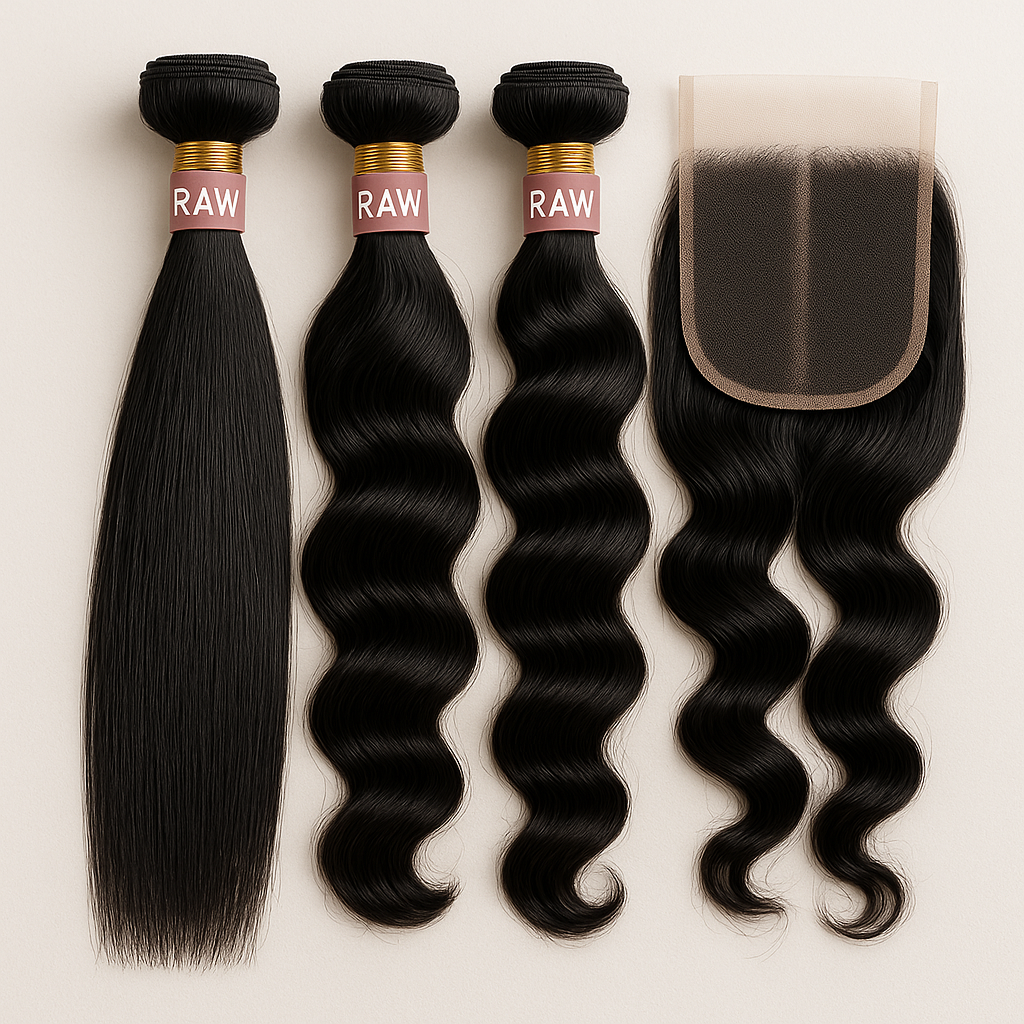 3 Bundles & Lace Closure