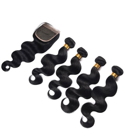 Same Length Deal 5x5 HD Lace +3 Bundles