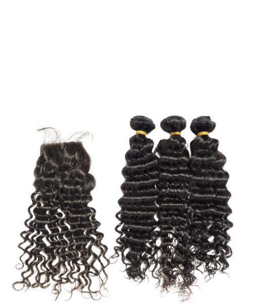 Same Length Deal 5x5 HD Lace +3 Bundles